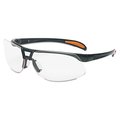 Honeywell Uvex Safety Glasses, Clear Polycarbonate Lens, Hard Coated; Scratch-Resistant 763-S4200